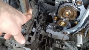 3RZ-FE замена прокладки ГБЦ и цепи ГРМ. toyota hiace Regulus