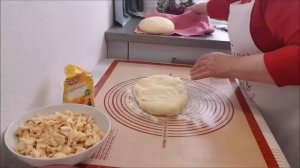 Плюшечки ! Шниц  Кухен! Пирожки с яблоками! Домашняя еда Кухня Рецепты