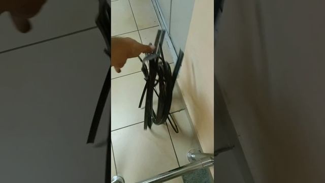 Пример ремонта алюминиевых окон Замена уплотнения и р смотреть онлайн