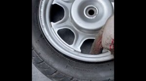 Какой максимальный размер резины можно поставить на Honda tact AF-75 AF-79