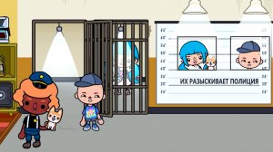 ПОПАЛИ В ТЮРЬМУ ИЗ ЗА РЫЖЕЙ СОБАКИ👀😱TOCABOCA сериал Катя и Макс веселая семейка! БАРБИ ДАРИНЕЛКА