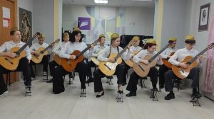 Ансамбль гитаристов "Fortuna" г Челябинск - "На безымянной высоте"