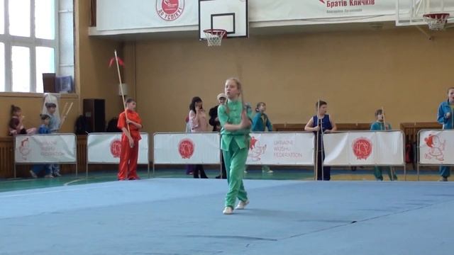 Брик Кіра. Гунь шу (чуцзи). Чемпіонат Запорізької області з ушу (таолу) 2020