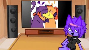 реакция дог дея и кэтнэпа на их шип^^ улыбающие зверята | poppy playtime chapter 3