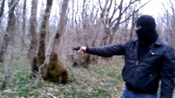 Lom-13 и травматические патроны 9 P.A. испытание