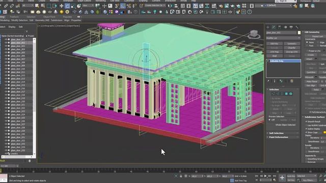 Всесезонная беседка. All-season gazebo with terrace and pergola. Design and model смотреть онлайн