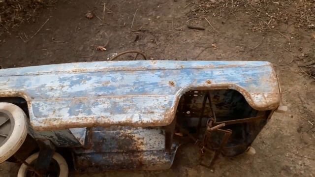 Педальный автомобиль из СССР. Продам. смотреть онлайн