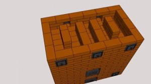 Порядовка отопительной печи Кузнецова ОИК 4