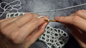 Кофта-сетка крючком