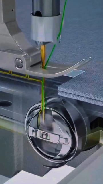 Как происходит процесс образования стежка и продвиже? смотреть онлайн