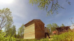 Строю сарай-хозблок своими руками. Обшивка стен в елоч