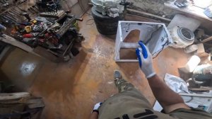 замена подшипников стиральной машины HISENSE