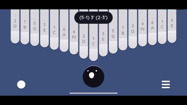 Ты ждёшь, Лизавета калимба