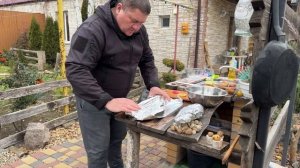 РЫБА НА УГЛЯХ | САЗАН НА МАНГАЛЕ