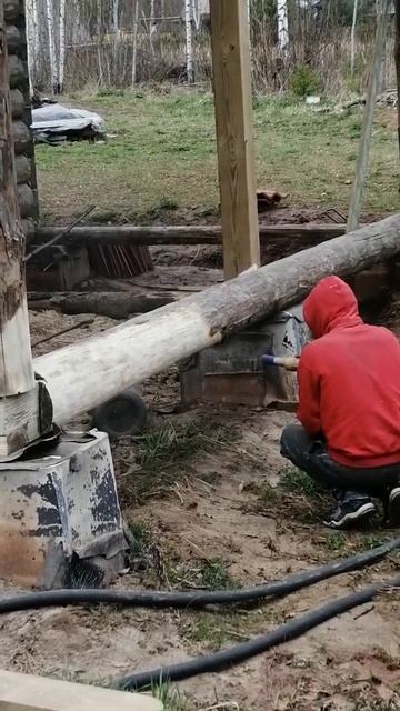 Пескоструйная очистка сруба смотреть онлайн