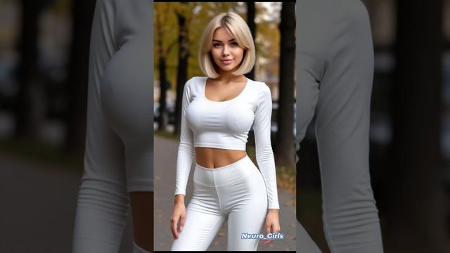 Нейро девушки в белом смотреть онлайн