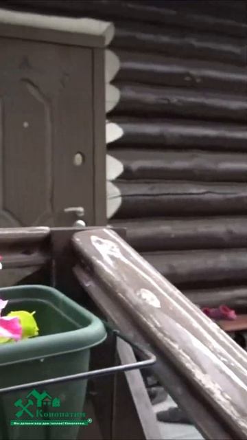 Конопатка сруба дома! Интересный дом у Ладоги. Дом для смотреть онлайн