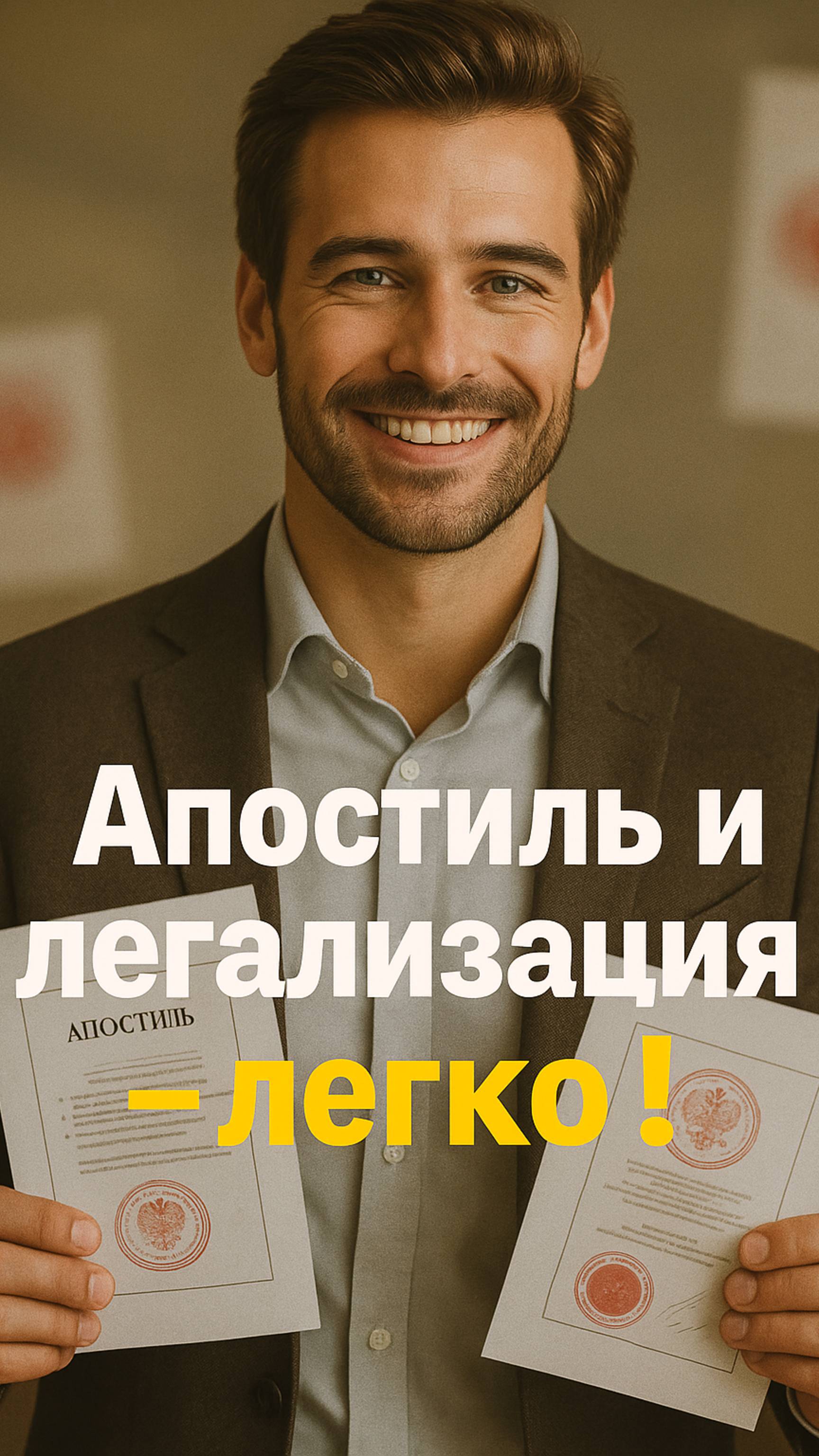 🎓 Как быстро проставить апостиль на диплом? Смотрите, как это легко с Документ24!