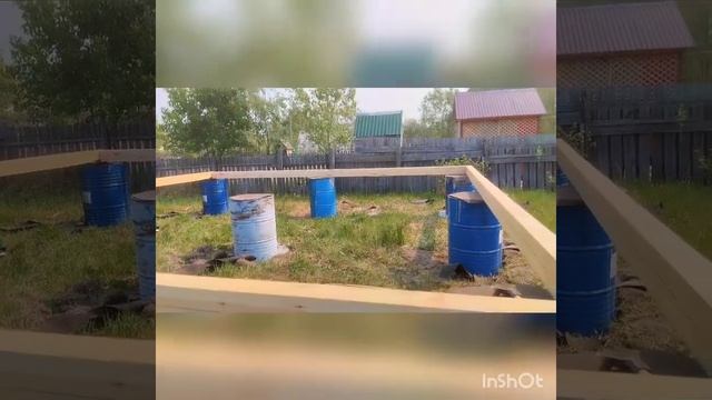 Начали ложить брус. смотреть онлайн