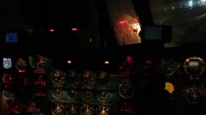 Посадка при грозе из кабины пилотов Ил 76 Тбилиси 2018