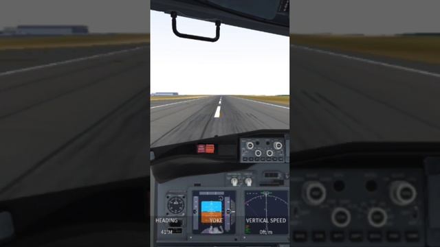 Посадка в аэропорту (Вид из кабины пилота) смотреть онлайн