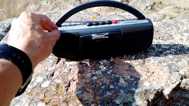 Обзор магнитолы Aiwa CS-P1  Велопоход к Медовым водопадам