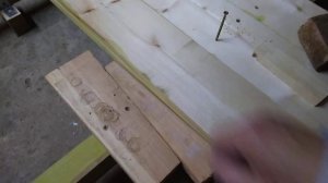 Начало укладки половых досок на веранде 👍The beginning of layi
