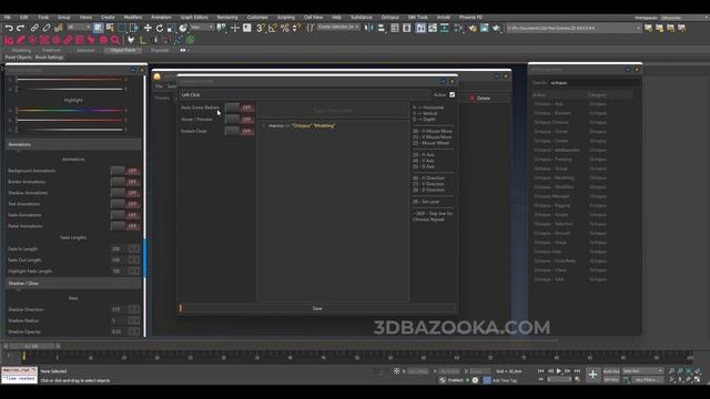 Octopus - разбор и настройка pie menu для 3ds max смотреть онлайн