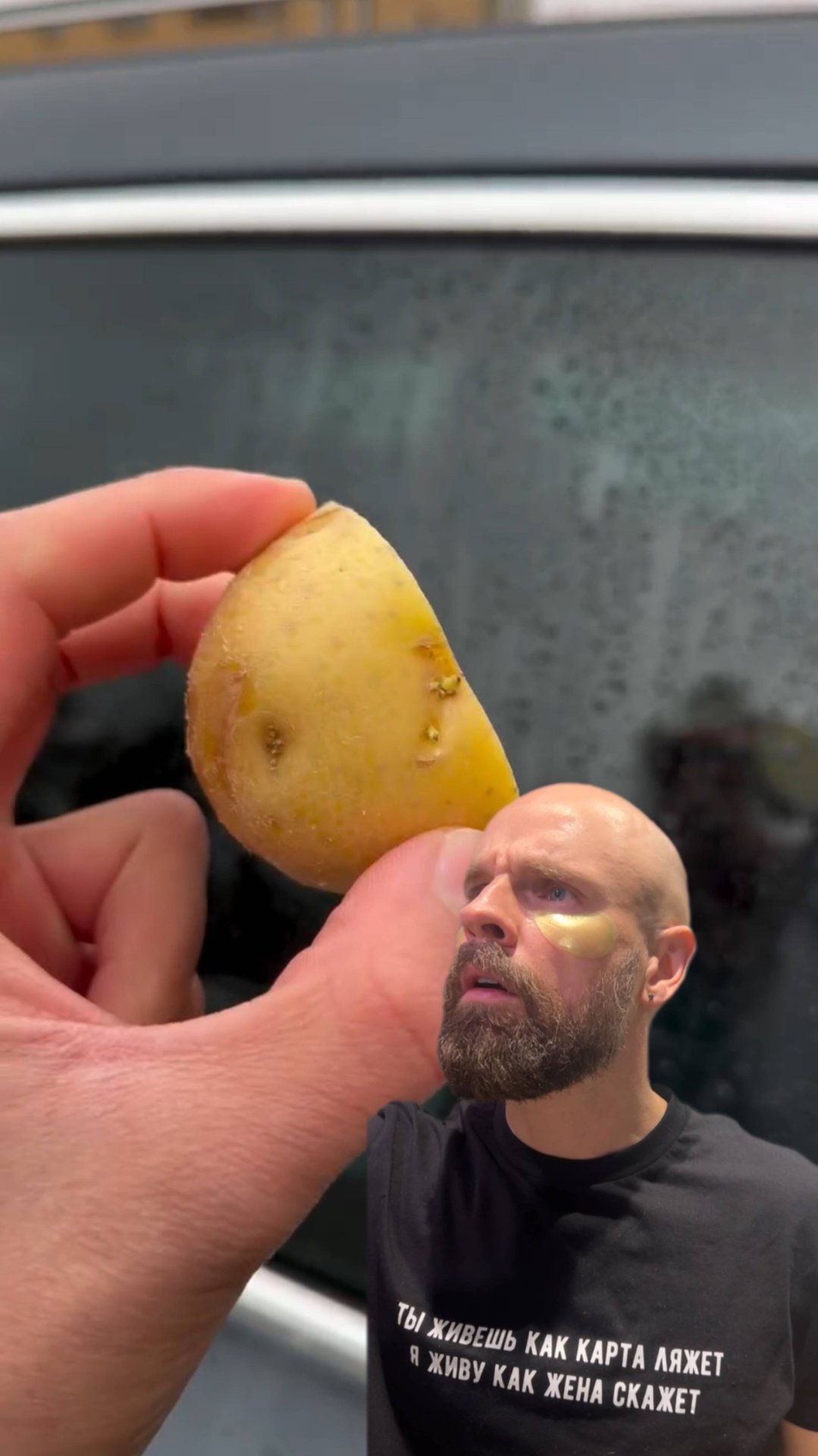 Картофель 🥔 заменяет антидождь???!😳Проверяем👍🏻 смотреть онлайн