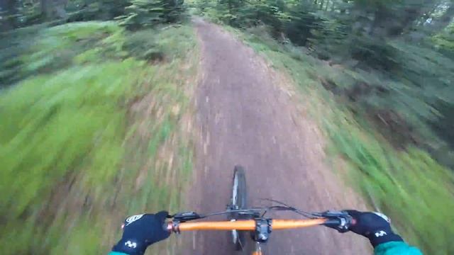 Спуск з г.Парашка до с.Сколе [Parshka-Skole GoPro RAW POV Freeride/enduro/downhill]