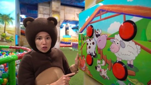 Маленькая Вера и Медведь влог Развлечения и игры для