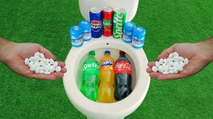 Мультики для детей. Детский Эксперимент: Большая кока-кола ПРОТИВ напитков. Мультики для малышей