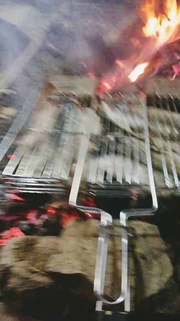 щука на углях