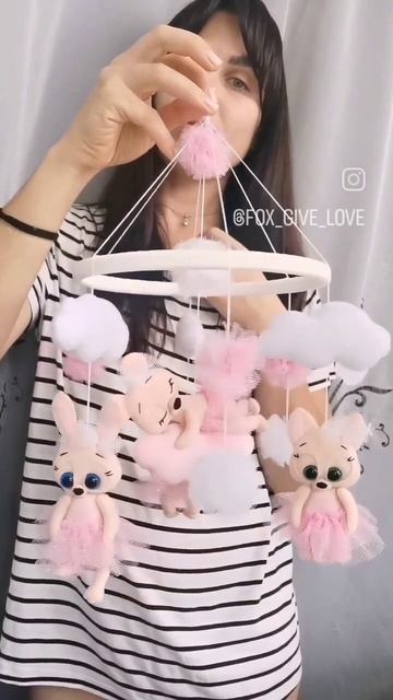 Шью мобили на кроватку на заказ. Instagram @fox_give_love ВКонтак? смотреть онлайн