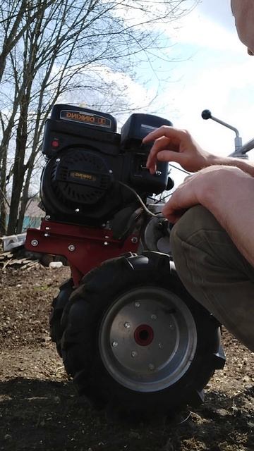 Запускаю мотоблок после зимы. смотреть онлайн