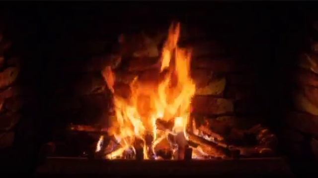 Расслабляющий камин, треск брёвен.Заверюха, Пурга, Мет