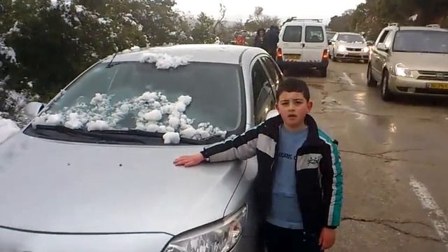 Снег на горе Мирон