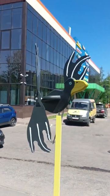 Необычный флюгер на заказ #дача #automobile #огород #лето #ре смотреть онлайн