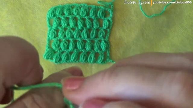 Пышные столбики крючком смотреть онлайн