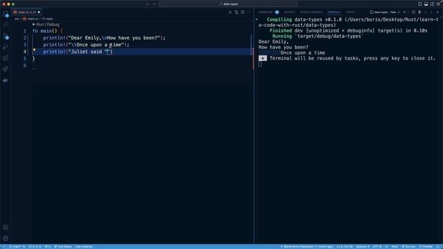 3.005. Strings and Raw Strings смотреть онлайн