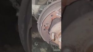 Форд Фокус 2 замена задних колодок (барабаны)