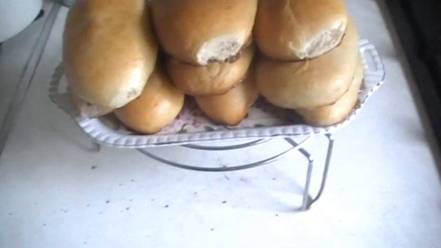 Печеные пирожки с мясом смотреть онлайн