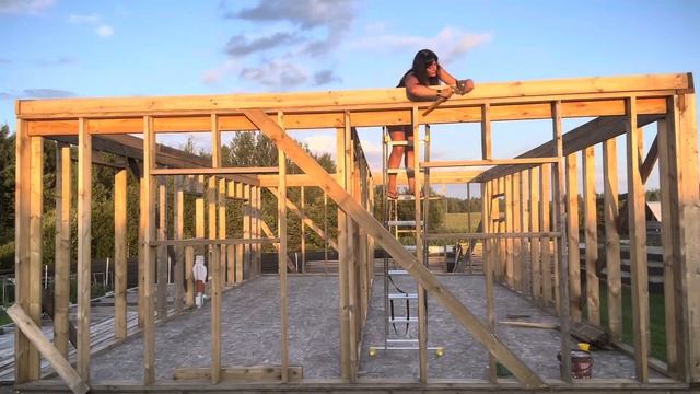 Я САМА СТРОЮ ДОМ. Завершающие работы строительства пе?