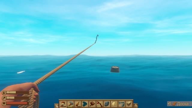 ТЕПЕРЬ У НАС ЕСТЬ ПЕЧЬ!!! | RAFT | Часть 6 смотреть онлайн