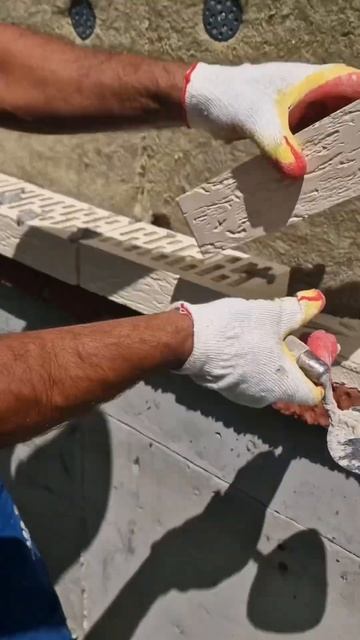 Кладка кирпича #строительстводома #стройка смотреть онлайн