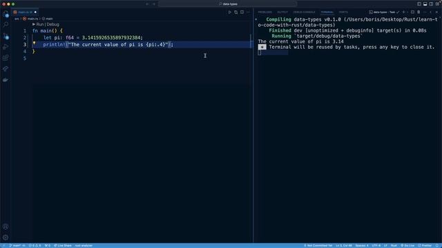 3.008. Formatting Floats with Format Specifier смотреть онлайн