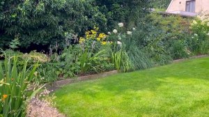 #19☘️ Частный сад в Голландии ☘️Узкий и длинный участ