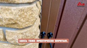 Установка ворот и калитки на колонны с рваным кирпиче?