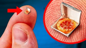 ВАНЗАЙ СДЕЛАЛ МИКРО ПИЦЦУ ПЕППЕРОНИ ВЕСОМ 0.1Г !!!!