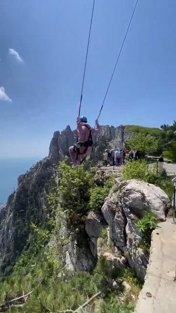 На Ай-Петри уже активно работает новый аттракцион - «к?